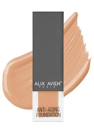 Омолаживающая тональная основа с spf 15 alix avien, 54 pure beige, 35 мл