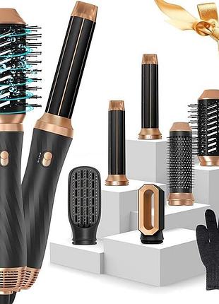 Фен-стайлер для волос 6 в 1 hair dryer styling tools wt-623 стайлер для укладки волос 1000 вт