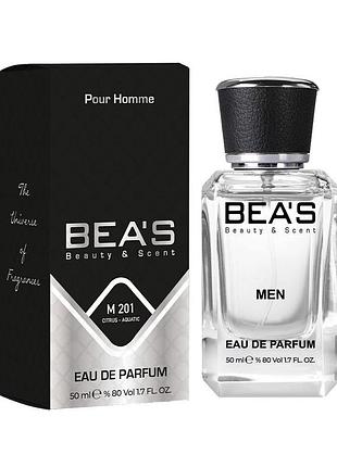 Парфюмированная вода bea's m201 для мужчин, 50 мл