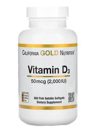 Cgn vitamin d3 2000 iu 360 рідких капсул