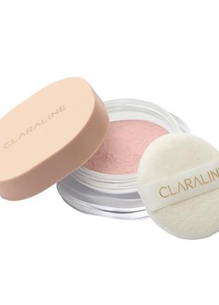 Рассыпчатая пудра для лица claraline bc83 soft bloom, 8 г
