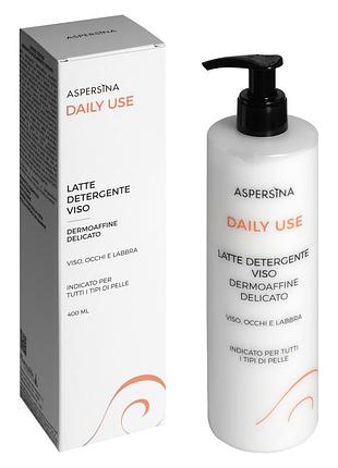 Молочко для очистки и снятия макияжа aspersina, 400 мл