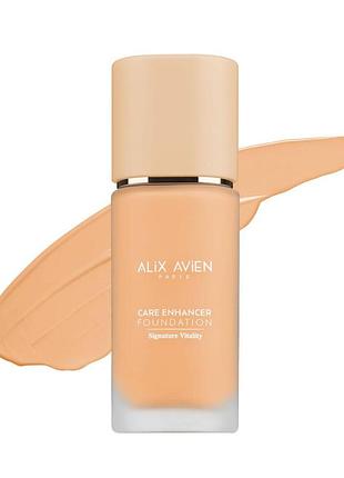 Багатофункціональна тональна основа з spf 30 alix avien, 808 warm amber, 30 мл