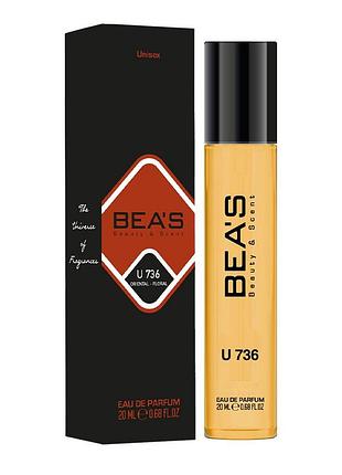 Парфумована вода bea's u736 унісекс, 20 мл