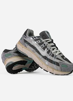 Nike p-6000 grey green 3