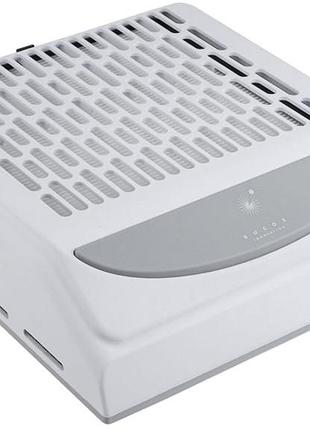 Вытяжка для маникюра с нера фильтром bucos cyclone v2 на 100w белая + usb