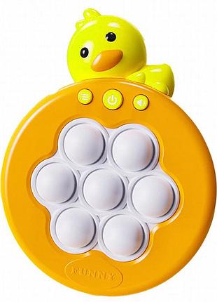 Портативная игра pop-it speed push game ver.6 duck