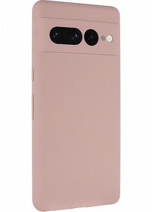 Чехол silicone cover lakshmi full camera (aaa) для google pixel 7 pro розовый / pink sand