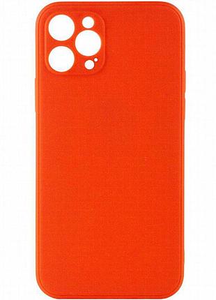 Силиконовый чехол candy full camera для apple iphone 12 pro max (6.7") красный / red