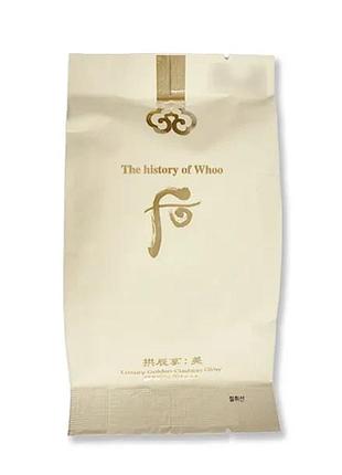 Запасной блок сияющего антивозрастного кушона the history of whoo luxury golden cushion glow spf50 no21 запаска