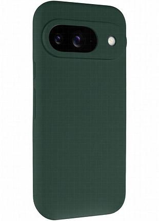Чехол silicone cover lakshmi full camera (aaa) для google pixel 9 зеленый / cyprus green