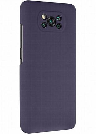 Чехол silicone cover lakshmi full camera (aaa) для xiaomi poco x3 nfc / poco x3 pro темно-синий / midnight