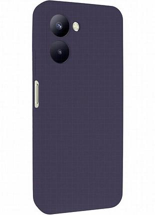 Чехол silicone cover lakshmi full camera (aaa) для realme c33 темно-синий / midnight blue