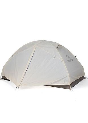 Палатка marmot tungsten ul 2p (цвет birch bark/trail blue)