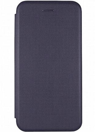 Кожаный чехол-книжка classy для zte blade v50 design 4g темно-синий
