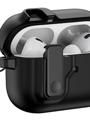 Чехол primo secure case для наушников airpods 4 - black 2