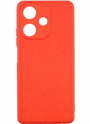 Силиконовый чехол candy full camera для infinix hot 30 play красный / red