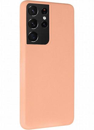 Чехол silicone cover ummi lakshmi (aa) для samsung galaxy s21 ultra розовый / pink