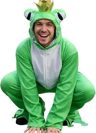 Карнавальний костюм m ikumaal frog king sy12 дорослий костюм жаби