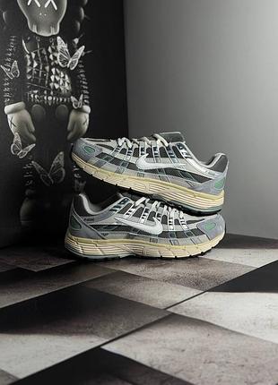 Nike p-6000 grey green 4