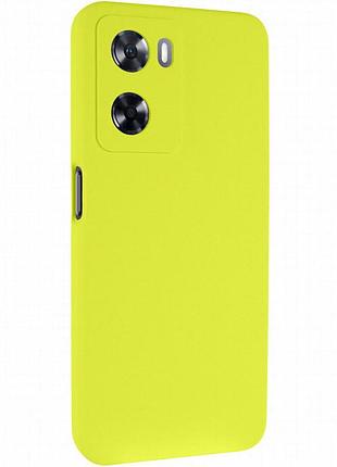 Чехол silicone cover lakshmi full camera (aaa) для oppo a57s / a77s желтый / yellow