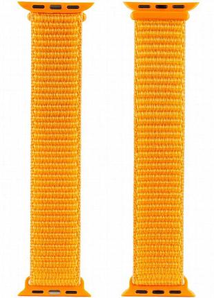 Ремешок nylon для apple watch 38/40/41/42mm(ser.10) оранжевый / orange