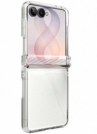 Чехол pc pure case для samsung galaxy z flip8 clear