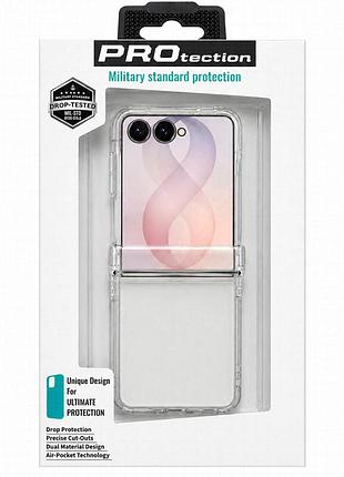 Чехол pc pure case для samsung galaxy z flip8 clear 3