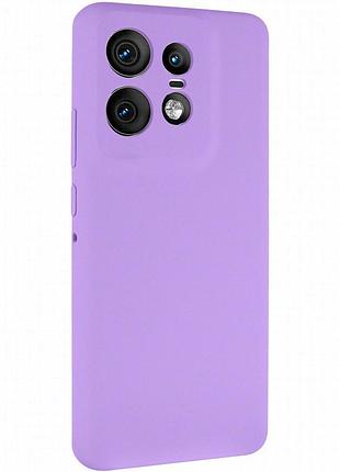 Чехол silicone cover lakshmi full camera (aaa) для motorola edge 50 pro сиреневый / dasheen
