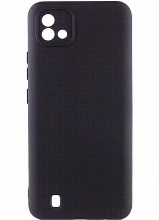 Чехол silicone cover lakshmi full camera (a) для realme c11 (2021) черный / black