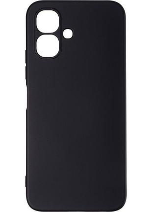 Чохол silicone case для infinix smart 20 (x6840b) бампер із мікрофіброю чорний