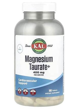 Kal magnesium taurate + 200 mg 180 таблеток