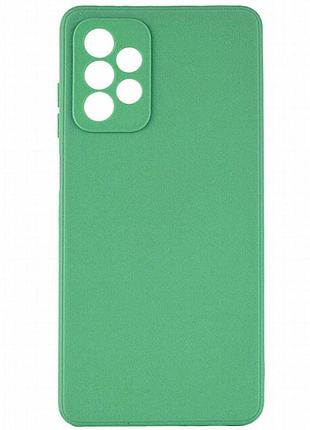 Силиконовый чехол candy full camera для samsung galaxy a32 5g зеленый / green