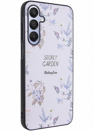 Tpu+pc чехол secret garden для samsung galaxy a25 5g white