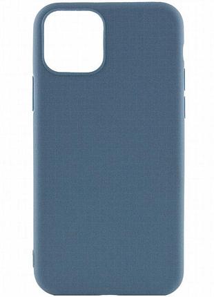 Силиконовый чехол candy для apple iphone 14 plus (6.7") синий / powder blue