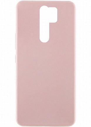 Чехол silicone cover lakshmi (aaa) для xiaomi redmi note 8 pro розовый / pink sand