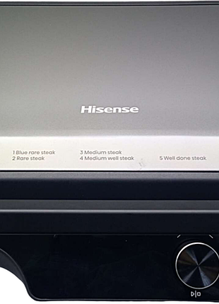 Електричний гриль шашличниця б/у hisense hcg2000xxl