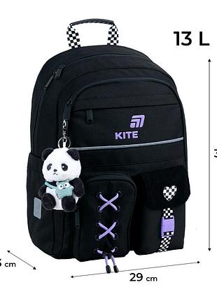 Рюкзак kite education k26-584m-2 panda love
