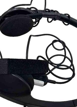 Компьютерная гарнитура наушники б/у logitech usb headset h340