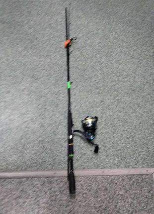 Рыболовное удилище спиннинг удочка б/у select reflex rfl-702mh 2.13m 7-28g fast