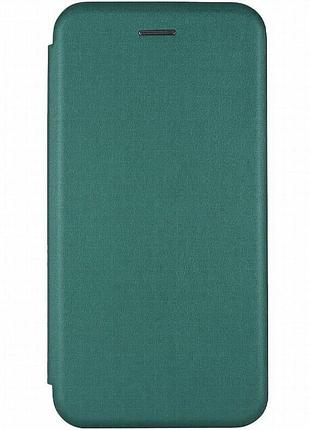 Кожаный чехол-книжка classy для samsung galaxy a50 (a505f) / a50s / a30s зеленый