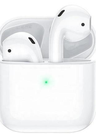 Наушники bluetooth-гарнитура hoco ew03 plus true wireless bt headset