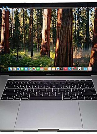 Ноутбук б/у apple macbook pro 15'' 2018 a1990(intel core i7 2.6ghz/ram 16gb/ssd 500gb/intel uhd graphics 630)