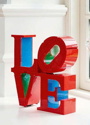 Lego art 31214 мистецтво любові 6