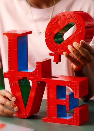 Lego art 31214 мистецтво любові 9
