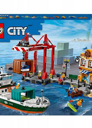 Lego city порт з вантажним кораблем 60422