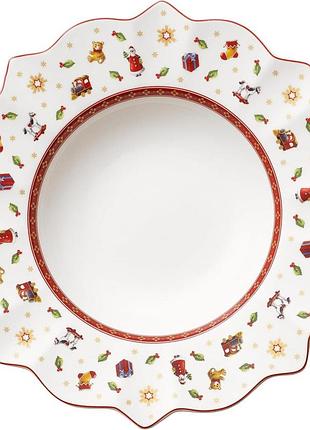 Villeroy & boch toy's delight тарілка для супу біла 26,5 x 26,8 x 14 см