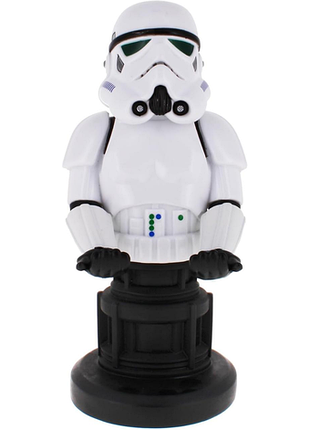 Cable guys тримач для ігрових аксесуарів та телефону star wars stormtrooper для більшості контролерів (xbox play station nintendo