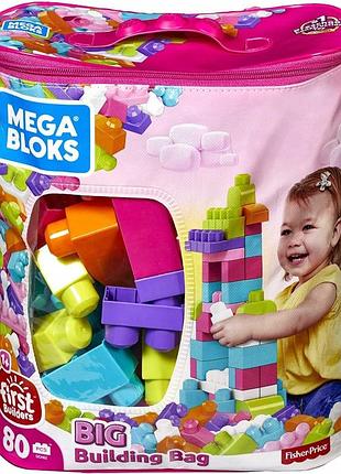 Конструктор mega bloks dch62 80 елементів fisher price 1+