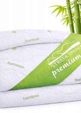 Ковдра bamboo bambusowa pl premium 140x200 всесезонна антиалергенна